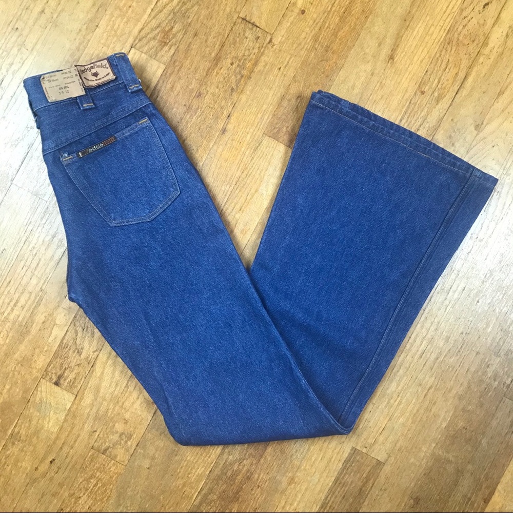 70s Sedgefield Deadstock Big Bell Jeans 25/26W